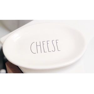 Rae Dunn Cheese Oval Plate